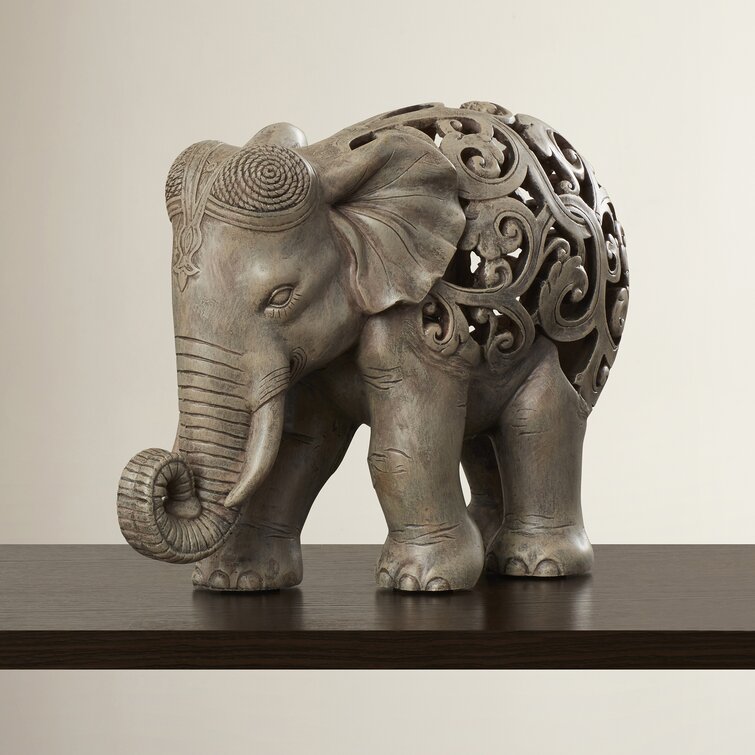 Design Toscano Anjan the Elephant Jali Sculpture by Design Toscano-